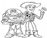 Buzz Lightyear And Woody Sheriff Hello