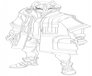 Printable drift fortnite hd coloring pages