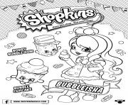 Printable Shopkins Doll Chef Club Bubbleleisha 1 coloring pages