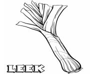 vegetable leek