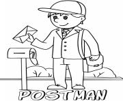 postman for children