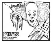 kids pennywise draw it