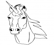 realistic unicorn head