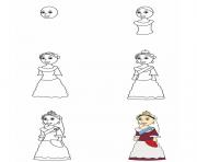 how to draw queen victoria