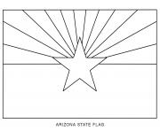 arizona flag US State