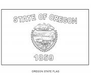 oregon flag US State
