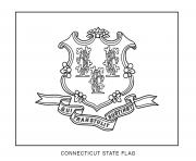 connecticut flag US State