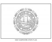 new hampshire flag US State
