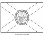 florida flag US State