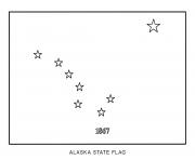 alaska flag US State