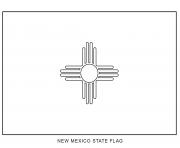 new mexico flag US State