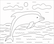 dolphin animal simple