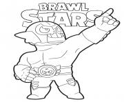 Draw It Cute coloring page BrawlStars El Rudo Primo
