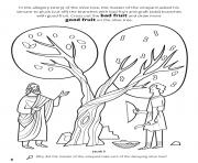 Cross out the bad fruit and draw more good fruit on the olive tree