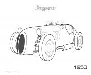 Old Car Jaguar 1950