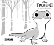 Disney Frozen 2 Bruni Salamander