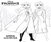 Frozen 2 Anna and Elsa