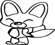 Printable Eddy Fox coloring pages
