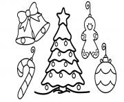 christmas tree free worksheet for kids