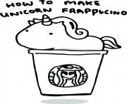 how to make unicorn frappucino starbucks