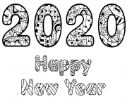 2020 Happy New Year Page