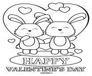happy valentines day bunnies