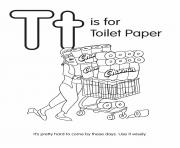 T is for Toilet Paper