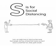 S is for Social Distancing