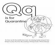 Q is for Quarantine