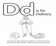 D is for Delivery