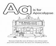 A Is for Apocalypse