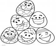 funny emoji eggs faces