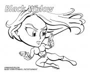black widow fan draw