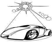 Hot Wheels Futuristic Car