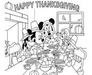 happy thanksgiving with disney family