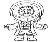 Printable Astro Jack Fortnite Icon Series coloring pages