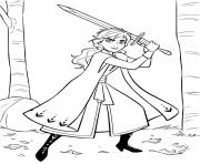 Anna with Sword