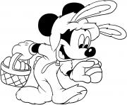 mickey mouse bunny easter