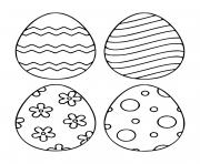 easter egg patterned