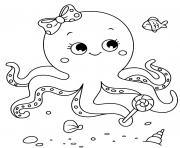octopus on the sea floor