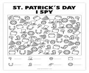 st patricks day i spy game