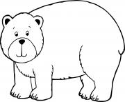 Cartoon Fat Bear