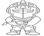 Printable chevalier ultime coloring pages