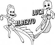 Sea Monster Alberto and Luca