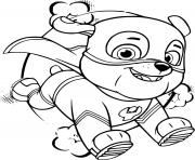 Printable Rubble is an English Bulldog coloring pages