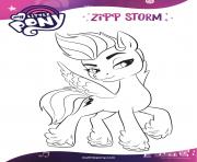 zipp storm is the athletic daredevil princess of zephyr heights mlp 5