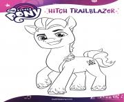 Printable hitch trailblazer my little pony a new generation mlp 5 coloring pages