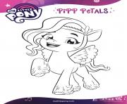 pipp petals is a pop star princess of zephyr heights mlp 5