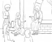 Printable Martha Mary Luke 10_38 42_02 coloring pages