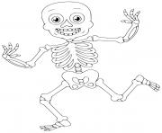Running skeleton a4